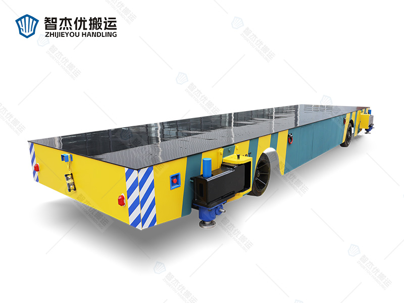 展臂支撑10吨电动无轨车
