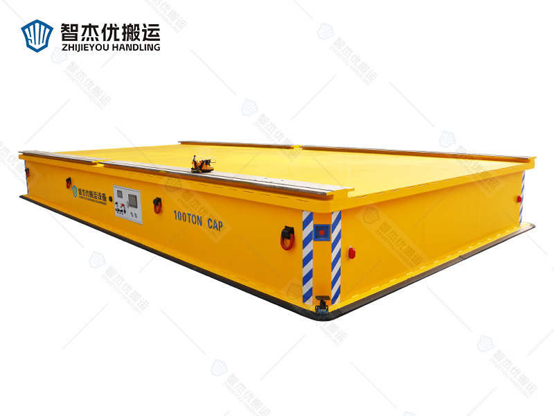 100吨 差速舵轮全向无轨车